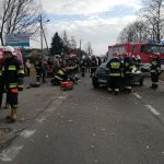 Znów koszmarny wypadek na drodze wojewódzkiej nr 580, dwie osoby ranne