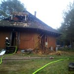 Tragedia pod Mszczonowem. Spłonął rodzinny dom dziecka [FOTO]