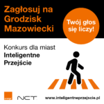 Ważna inicjatywa! Głosuj na gminę Grodzisk Mazowiecki w konkursie na inteligentne przejście dla pieszych